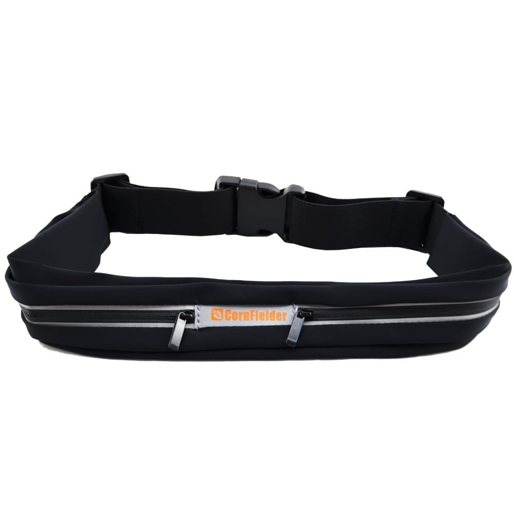 Cornfielder Waterproof Exercise Runners Belt with Expandable Storage Pocket