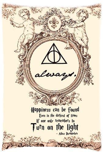 Hertanercase Marauder's Map Quotes Harry Potter Custom Zippered Soft Pillow Cases 16x24 (Two sides)