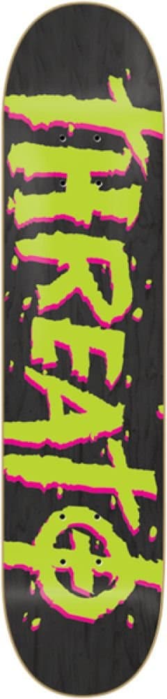 Threat Street Trash Skateboard Deck - 8.0 Black