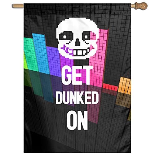 Undertale Sans Get Dunked On Demonstrations Flag Home Garden Flags