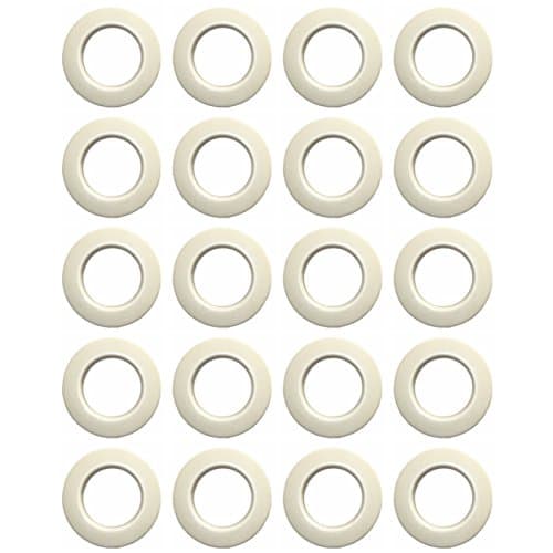 Selling Wonderful 1-9/16-Inch Inner Diameter Plastic Curtain Grommets 20-Pack (White)