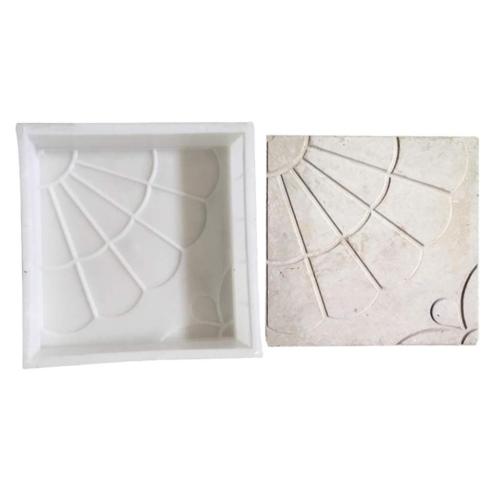 DIY Garden Pavement Mold Manually Road Path Paving Cement Brick Stone Concrete Mould