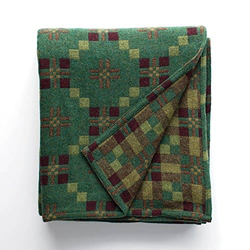 Welsh YSBRYD BLANKET ST DAVIDS CROSS PINE Double Bed 240cm x 250cm