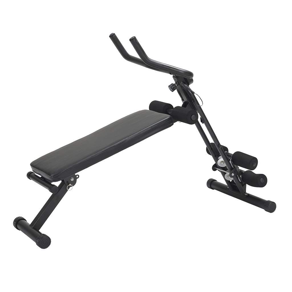 Dumanfs Adjustable/Foldable Utility Bench Weightlifting, Multi-Workout Abdominal Hyper Back Extension Bench, Strength Training