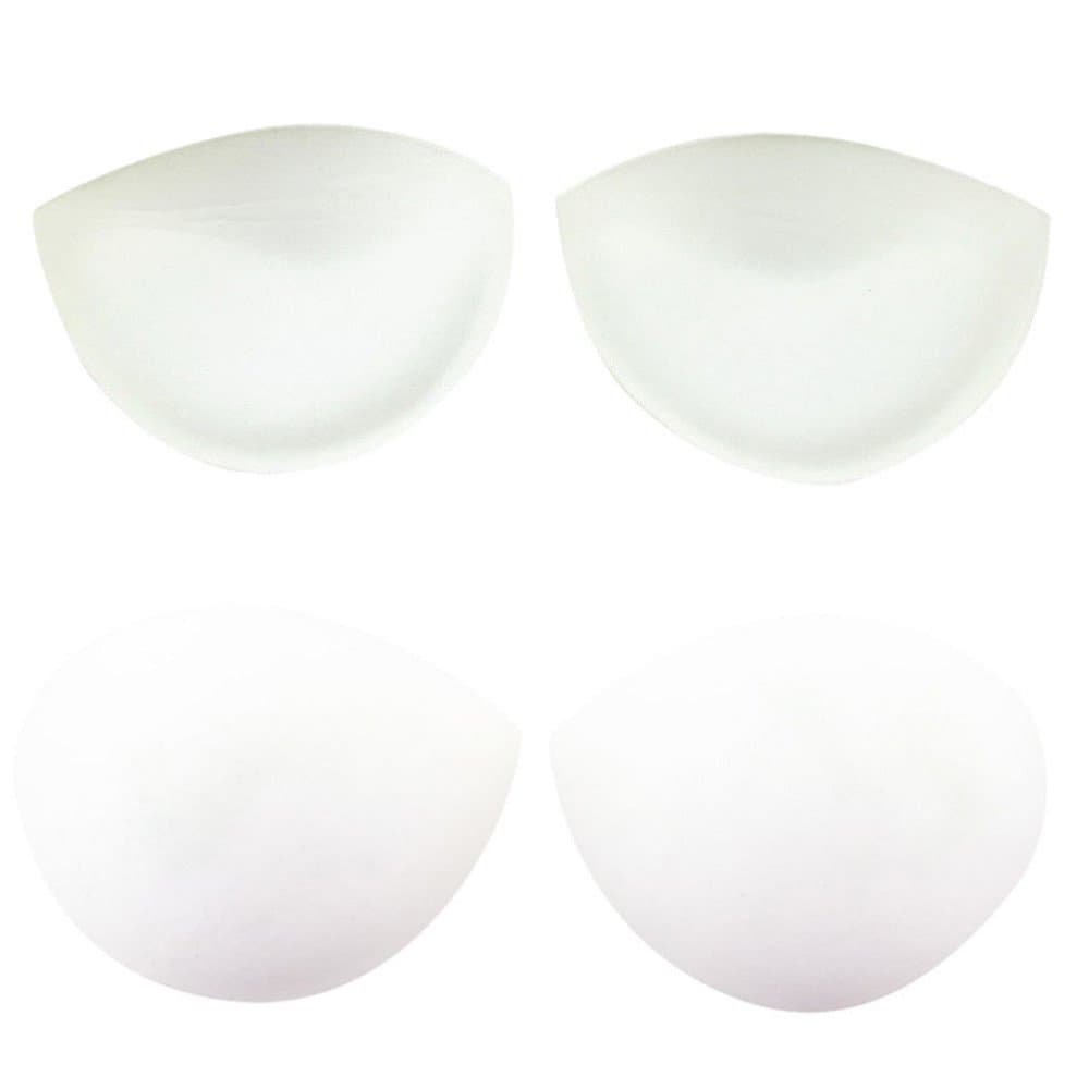 HSWorld White Bra Pad 2 Pcs Inserts Fillet Push Up Foam Pads Padded Sponge Underwear UK