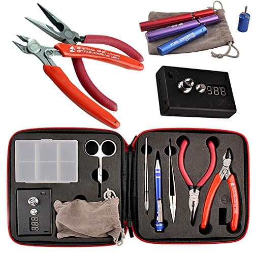 Hot Sell Common Coil Master 3 in 1 DIY Tool Kit with Ohm Tester for E-cig RDA Heating Coil Diy by USICIG®