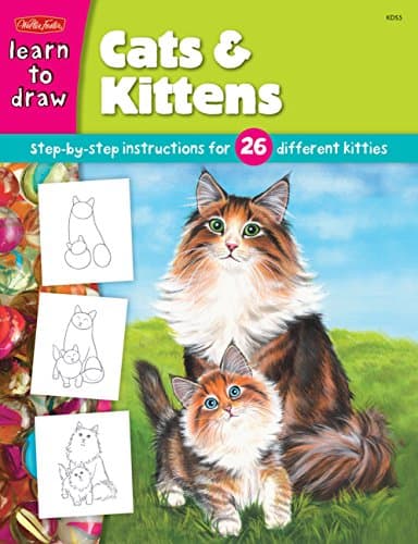 Cats & Kittens: Step-by-step Instructions for 26 Different Kitties (Learn to Draw)