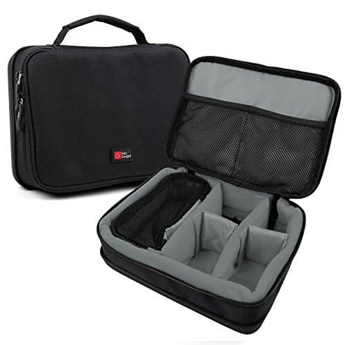 DURAGADGET Protective Black & Grey EVA Action Camera Case - Compatible with Ultrasport UmovE HD 60 Sport and Action Camera