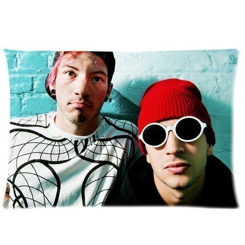 Chair Pillow Case Standard Pillowcases Twenty One Pilots Custom Zippered Pillow Cases 20 (Twin Sides)