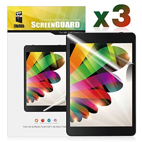 TabSuit Dragon Touch X80 Screen Protector Ultra-Clear of High Definition (HD)-3 Pack for Dragon Touch X80 Tablet