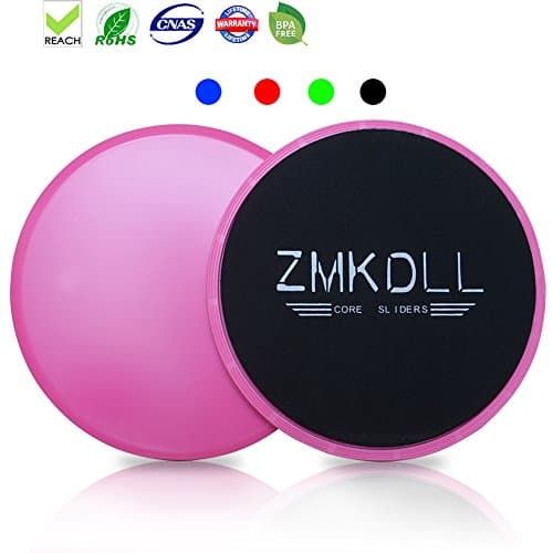 TopKey Exercise Sliders Double Side Sliders Fitness Work Smoothly on Any Surface Strength Slides Core Workout Sliders Gliding Discs Gliders For Working Out Gym,Equipments,Sports