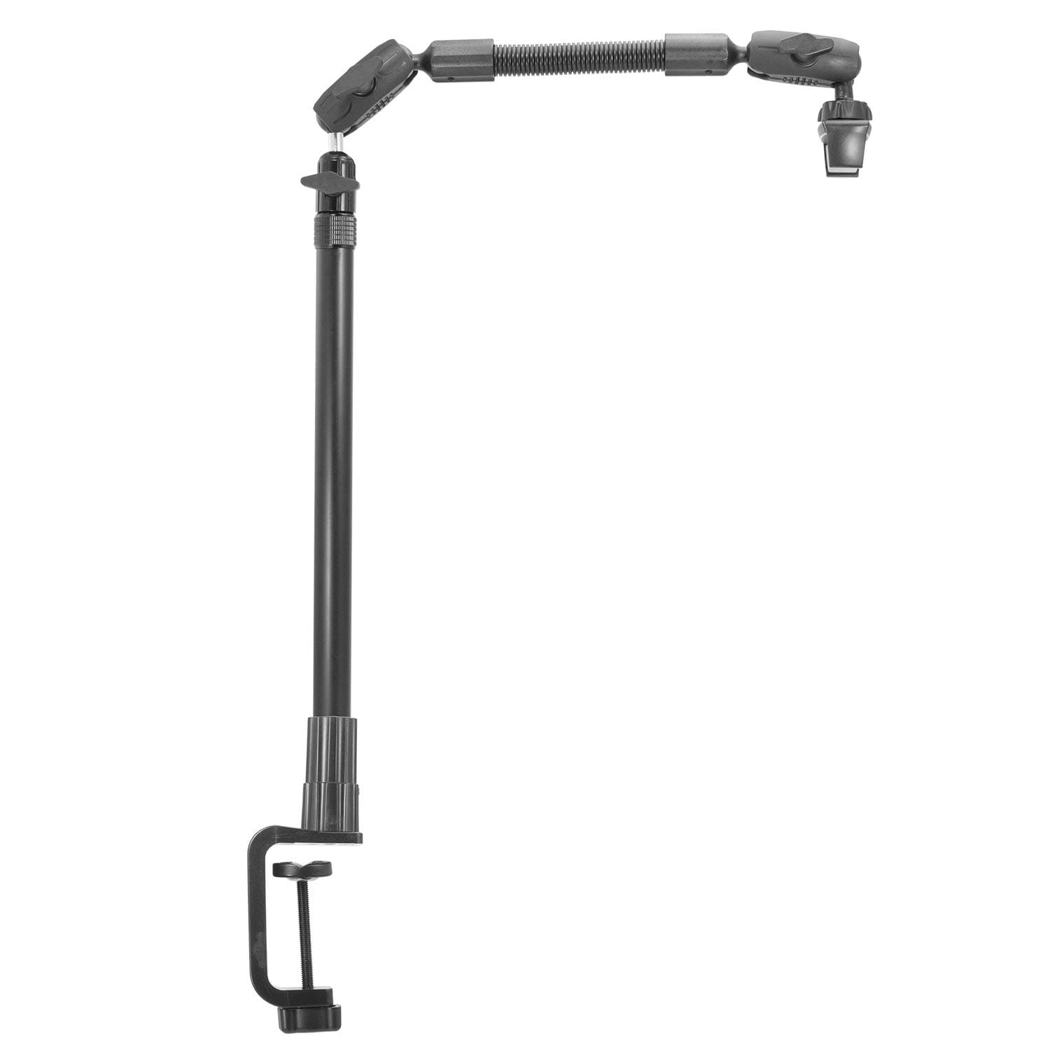 iBOLT Stream-Cast Clamp Adjustable Overhead Phone Mount for Live Streaming Tutorial Videos and Photos. Great for Crafters, Bakers, Artists- iPhone Xs, Samsung Galaxy S9, Note 9 Etc.