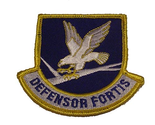 USAF Security Police DEFENSOR FORTIS Shield Patch - Color - Veteran Owned Business