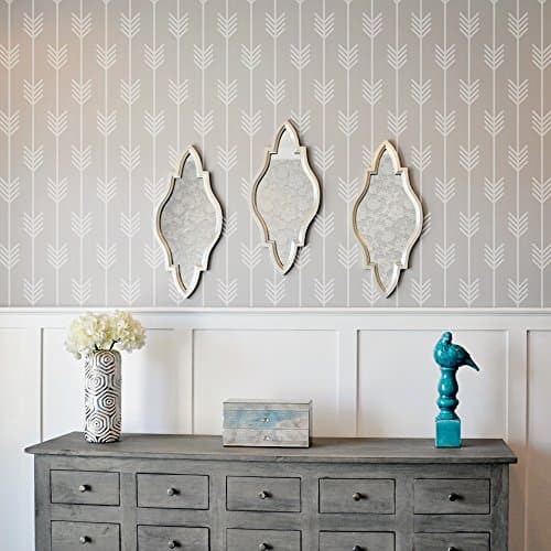Arrows Wall and Floor Stencil - Cute Stencils - Laser Cut