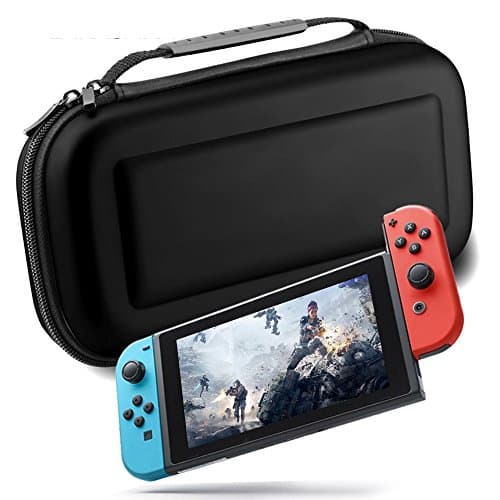 Nintendo Switch Case, LAKASARA Protective Storage Bag Hard Shell Travel Case for Nintendo Switch