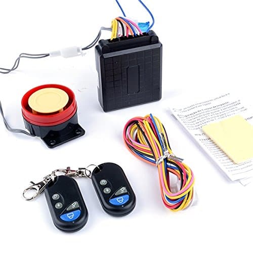 Motorcycle Bike Anti-theft Security Alarm System Remote Control Engine Start 12V
