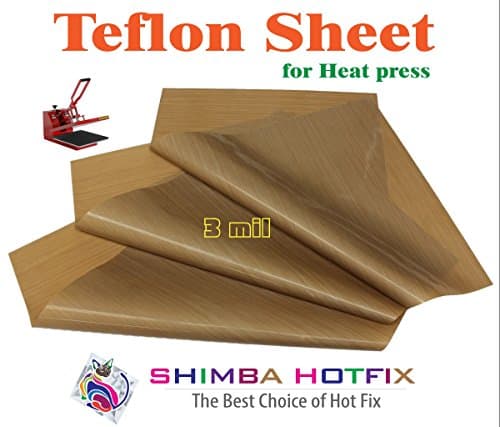 3 Pack 16X20 Teflon Sheet for Heat Press 3 mil (0.003 inch)