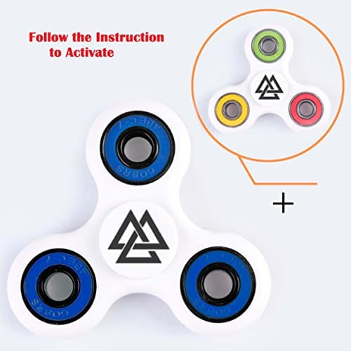 BUY ONE GET ONE ONLY TODAY - Best Spinner Fidget Toy, Premium Quality Tri-Spinner EDC Focus Toy with High Speed Stainless Steel Bearing, Perfect For ADD ADHD, Relieve Anxiety Stress Boredom