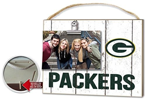 Green Bay Packers Weathered Clip-It Photo Frame