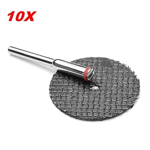 10pcs 32mm Reinforced Flat Cut-off Wheel Resin Cutting Discs Chop Saw Blade