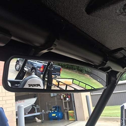 UMISKY 1.75'' Clamp UTV 15'' Wide Rear View Mirror Racing Mirror for Polaris Rangers RZR 800 1000 XP 900 1000 S for Yamaha Rhinos