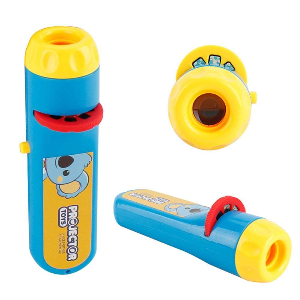 Eternitry 2PCS Toddlers Men Toy Projector Flashlight Environmental Friendly Material Rich Animal Images Intelligence Cultivation For Baby Torch