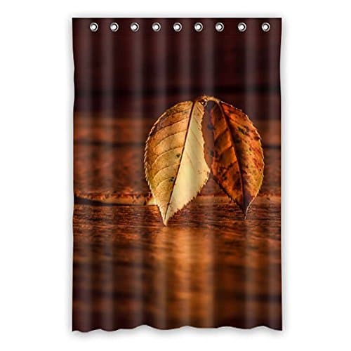 120 cm x 183 cm (48 "x 72") Bathroom Shower Curtain, Maple Charming Custom-designed Waterproof Mildew Shower Curtain