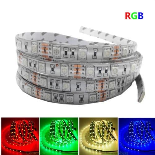 JTW-High intensity and reliability Holiday light sculpture waterproof 5M Superb right 5050 SMD 300LED Flexible 3M Tape Strip Light DC12V Holiday Home Party Decoration RGB color