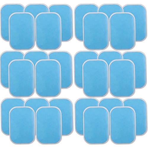 Stratton Supreme Abs Stimulator Replacement Gel Pads - Used for Abdominal Muscle Trainers and Abdominal Belts