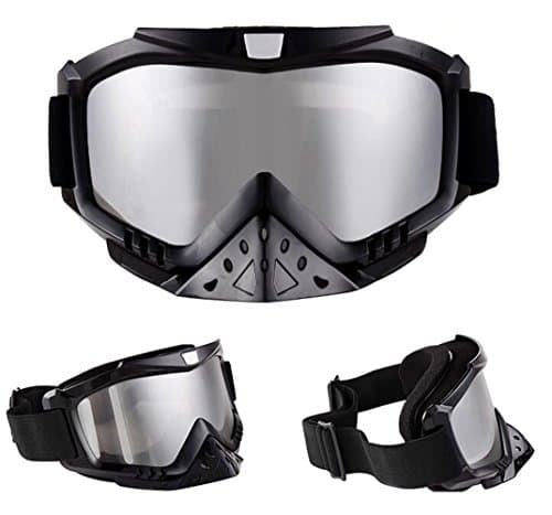 Ski Goggles Motocross Goggles Bendable Frame Adjustable Motorcycle Riding Glasses Eyewear Outdoor Sports Protective Safety Glasses