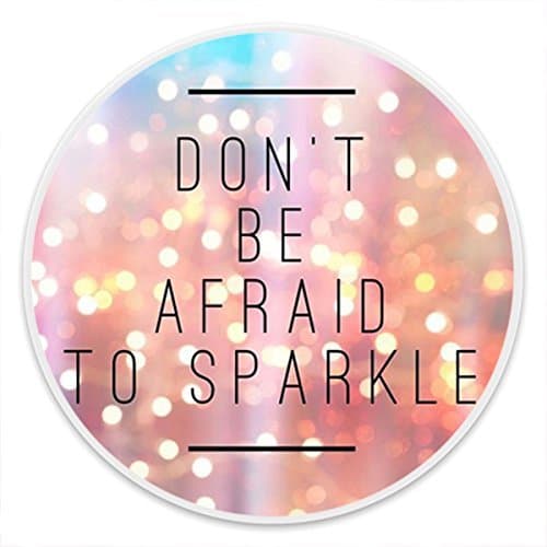 CZbobo Collapsible Mounts and Stands, Don't be afraid to Sparkle Expanding Pop Out Grip Mount Holder Sockets for iPhone X, Galaxy S9,all Cellphones and Tablets