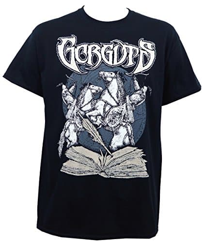 Gorguts Men's Arrows T-shirt Medium Black