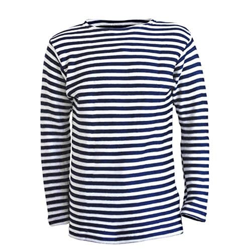 Warm Winter Russian Telnyashka Double-Knitted Half-Woollen Navy Medium (48)