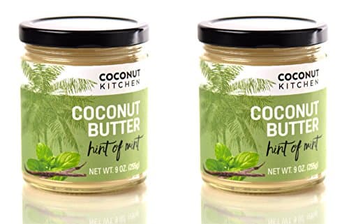 Coconut Kitchen Hint of Mint Coconut Butter (2 pack of 9 oz jars)