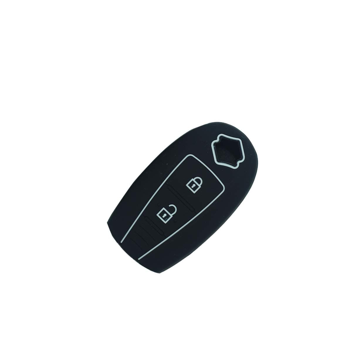 2Pcs 2 Button Silicone Car Remote Key Fob Shell Cover Case for Suzuki Vitara Swift Ignis Kizashi SX4 Baleno Ertiga 2016 2017 2018 Hot