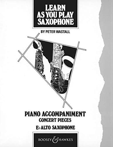 LEARN AS YOU PLAY SAXOPHONE (EB) PIANO