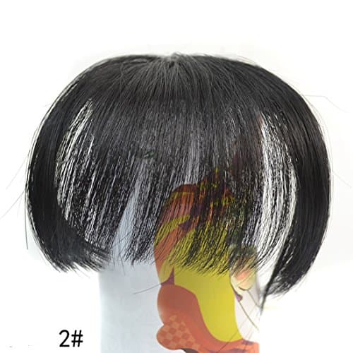 Wigood Ultra Thin Air Flat Bangs One Piece Clips In Hair Extensions(2#)
