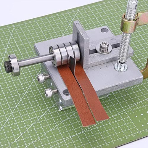 GTFHUH Leather craft Cutting Leather Strap Cutter Splitter Paring Tool Strap Belt Cutting Machine slices Arts Crafts Sewing Tools