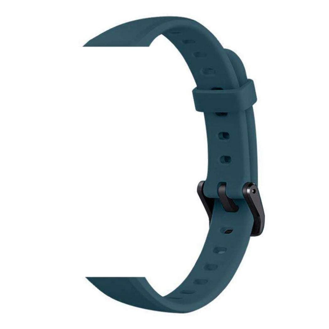 Replacement Stylish Silicone Watch Strap Band for Huawei Honor 3e Smart Bracelet - Green