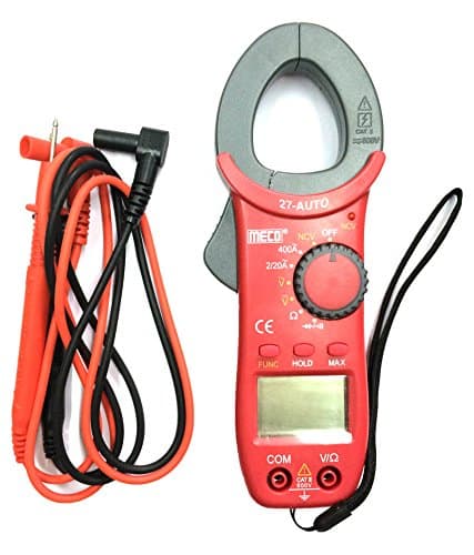 Richie Meco 27T auto AC 400A auto ranging 3 1/2 digit 2000 counts digital clamp meter by Jelpc Corporation