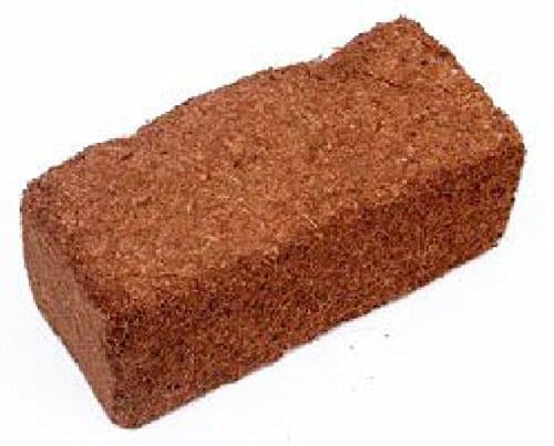 Coconut Palm Natural Coco Coir Brick Block For Soil Plants Grow Gardens 650G