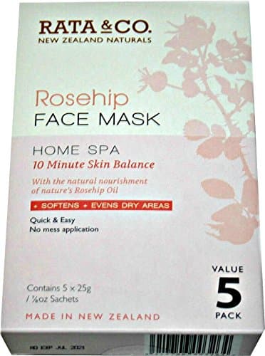 Rata & Co. Home SPA Rosehip Face Mask (5ct)