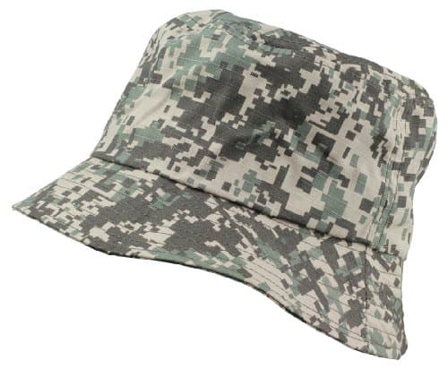 Bucket Hats Washed Cotton (Camouflage + Solid Color Styles- L/XL Sizes)
