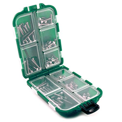 POCKET KIT 4-40 Stainless Steel Socket Hex Head Cap Screw Assortment Set 101 pcs