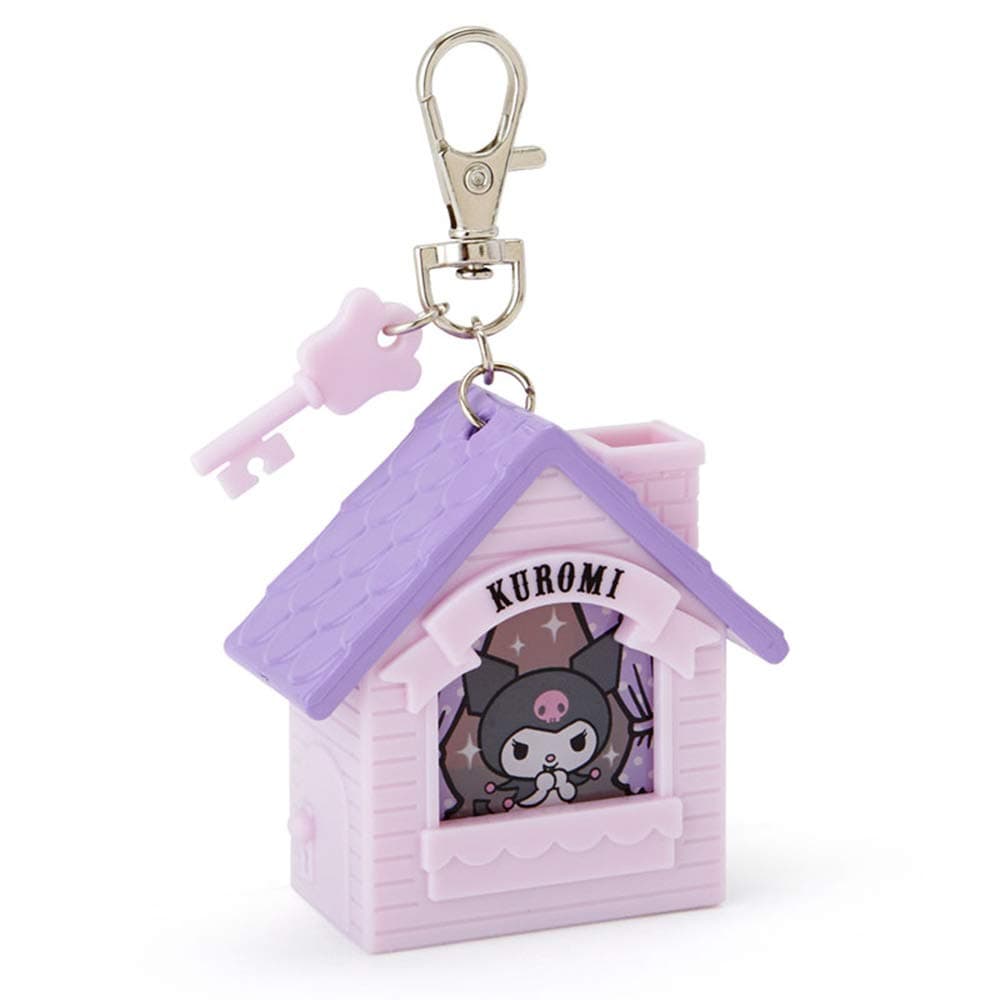Kuromi LED Light Keychain (House)