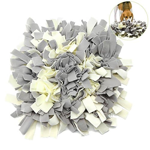 Snuffle Mat for Dogs Handmade Dog Training Mat Play Mat Dog Nosework Blanket Encourages Natural Foraging Skills 16"x16"