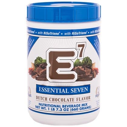 E7 Natural Chocolate Functional Food Nutritional Drink Mix 660g - 2 Pack