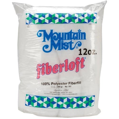 Mountain Mist Fiberloft Polyester Stuffing, 12 Ounces by Mountain Mist Fiber
