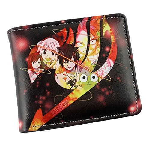 Anime Wallets Fairy Tail Pu Leather Folding Wallet Short Purse