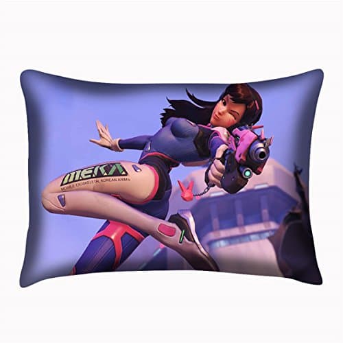 Standard Size D.VA Pillowcase DVA Pillow Cover Two Sides Pillowslip 20x30 Inch